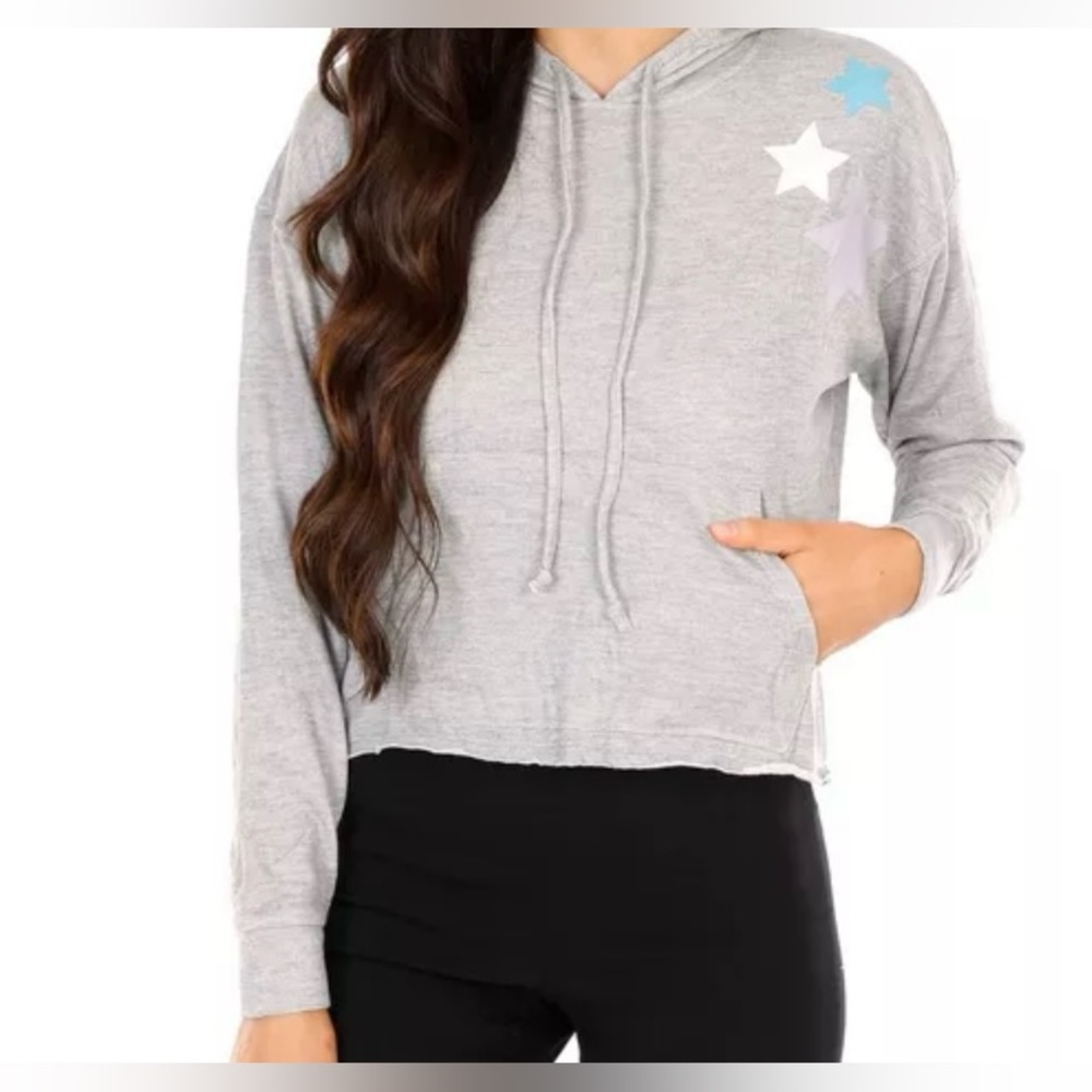 Wildfox Women’s Active Hooded Cropped Pullover